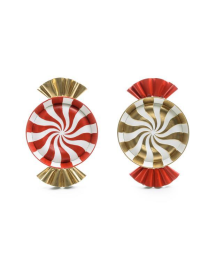 METAL CANDY TRAY 40x27x4cm