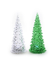 ALBERO PLASTICA CON LUCE 10x22,5cm