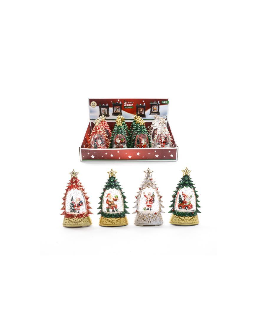 LANTERNA PLASTICA CON LUCE 9x5x15cm