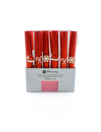 30x45 PLACEMAT + RED NAPKIN HOLDER