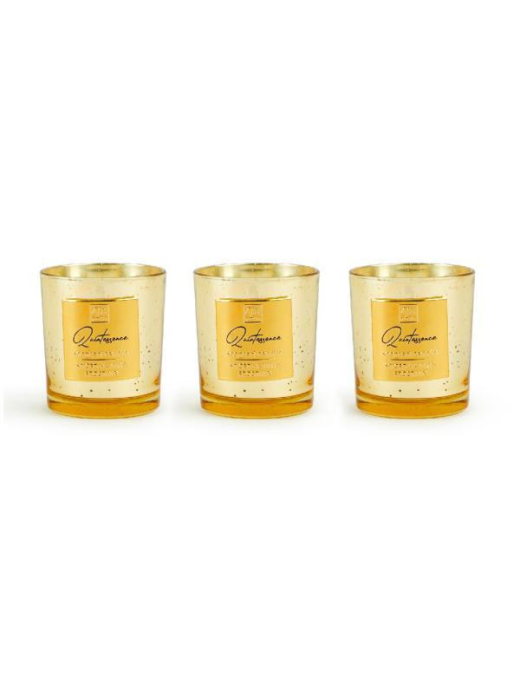 CANDELA ORO 120gr 7x7cm FRAGRANZE ASSORTITE