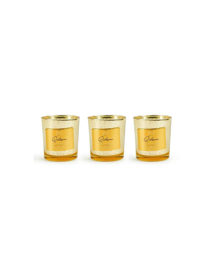 CANDELA ORO 200gr 8x9cm FRAGRANZE ASSORTITE