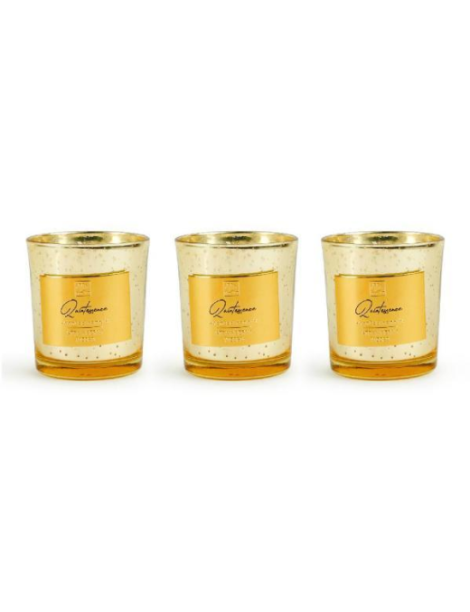 CANDELA ORO 200gr 8x9cm FRAGRANZE ASSORTITE