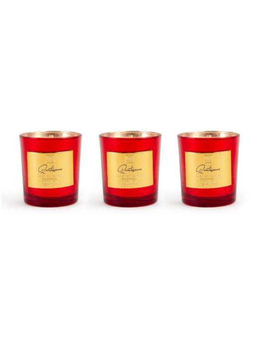 CANDELA ROSSA 200gr 8x9cm FRAGRANZE ASSORTITE