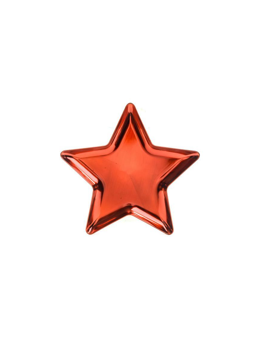 LINEA PLASTICA TRAY RED STAR 31cm