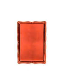 LINEA PLASTICA  VASSOIO RETTANGOLARE ROSSO 30x21cm