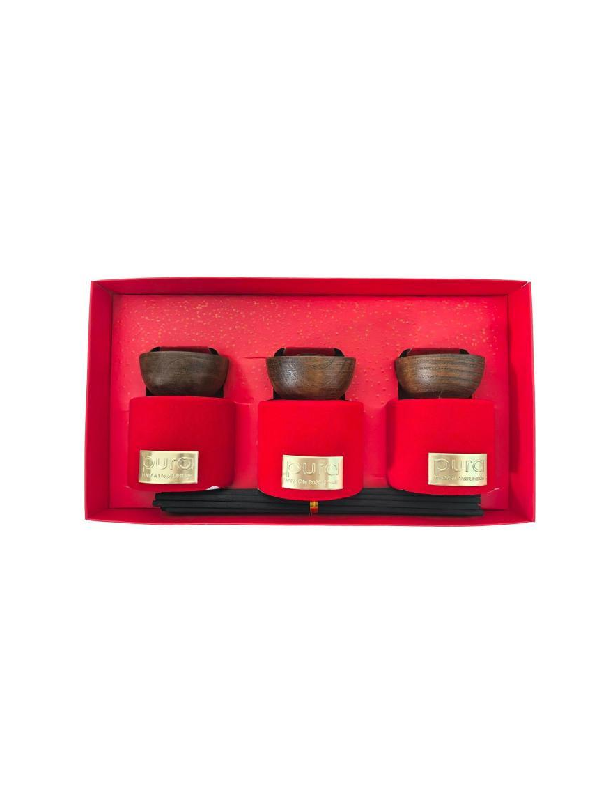 DIFFUSORE AMBIENTE  PURA IN VELLUTO 3pz