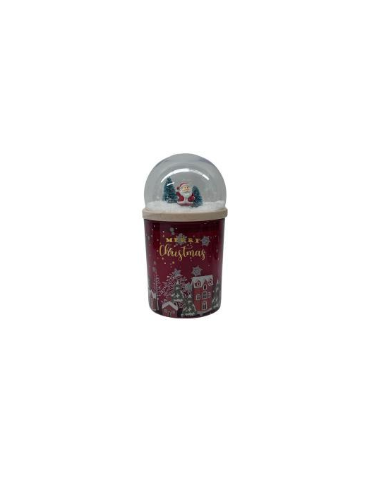 270g BERRIES e SUGAR CANDLE WITH SANTA CLAUS