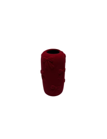 VASO EFF. VELLUTO ROSSO 13x24cm 41227