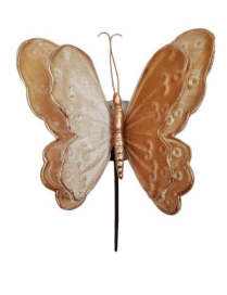 PICK FARFALLA VELLUTO BEIGE 20cm
