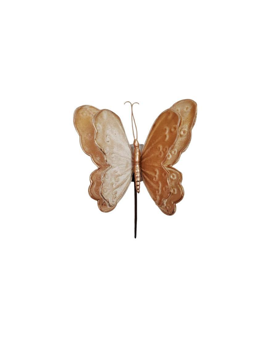 PICK FARFALLA VELLUTO BEIGE 20cm