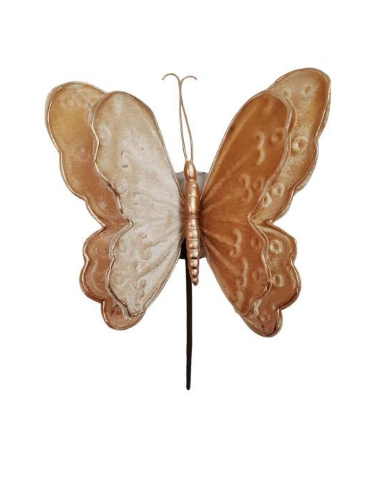 PICK FARFALLA VELLUTO BEIGE 20cm