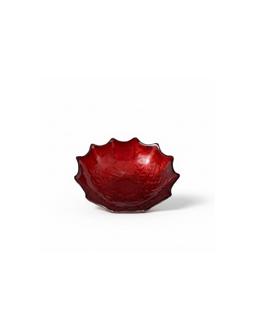 L.VETRO DEC. ROSSO CIOTOLA 12,5x4,5cm 14