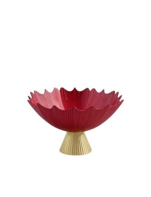 L.VETRO ROUGE ALZATA 21x16cm 13757