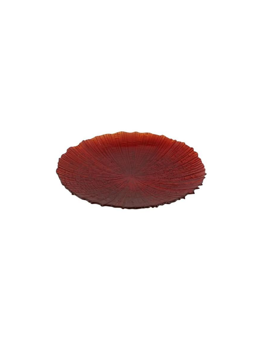 L.VETRO ROUGE CENTROTAVOLA 30cm 13672