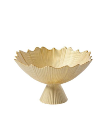 L.VETRO GOLD ALZATA 24,5x17,5cm 13825