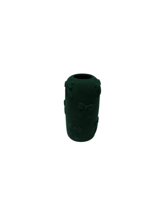 VASO EFF. VELLUTO VERDE 13x24cm 41708
