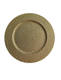 SOTTOPIATTO PLASTICA d.40cm ORO 46147