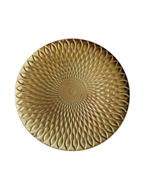 SOTTOPIATTO PLASTICA d.40cm ORO 46123