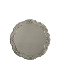 SOTTOPIATTO PVC d.38cm GRIGIO 96753