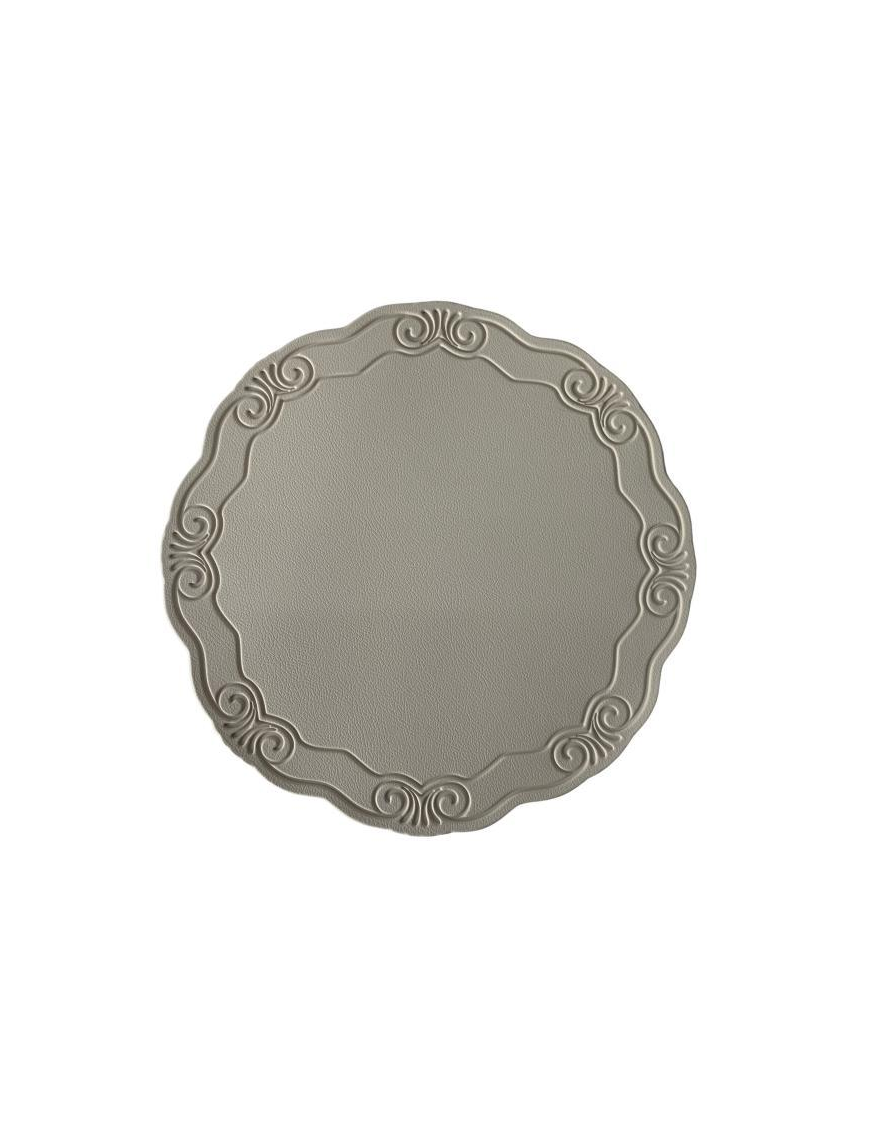 SOTTOPIATTO PVC d.38cm GRIGIO 96753