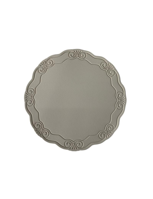 SOTTOPIATTO PVC d.38cm GRIGIO 96753
