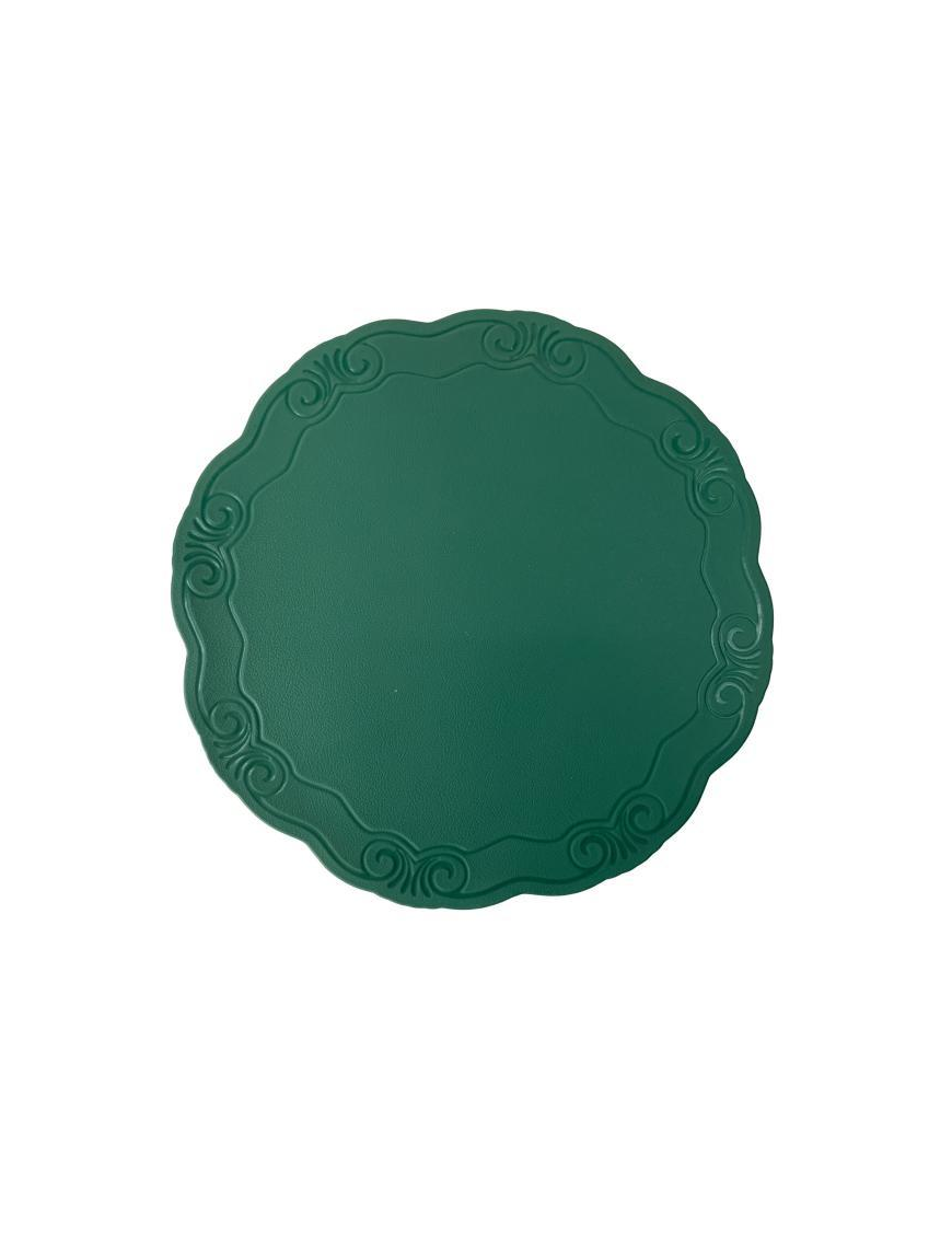 SOTTOPIATTO PVC d.38cm VERDE 96746
