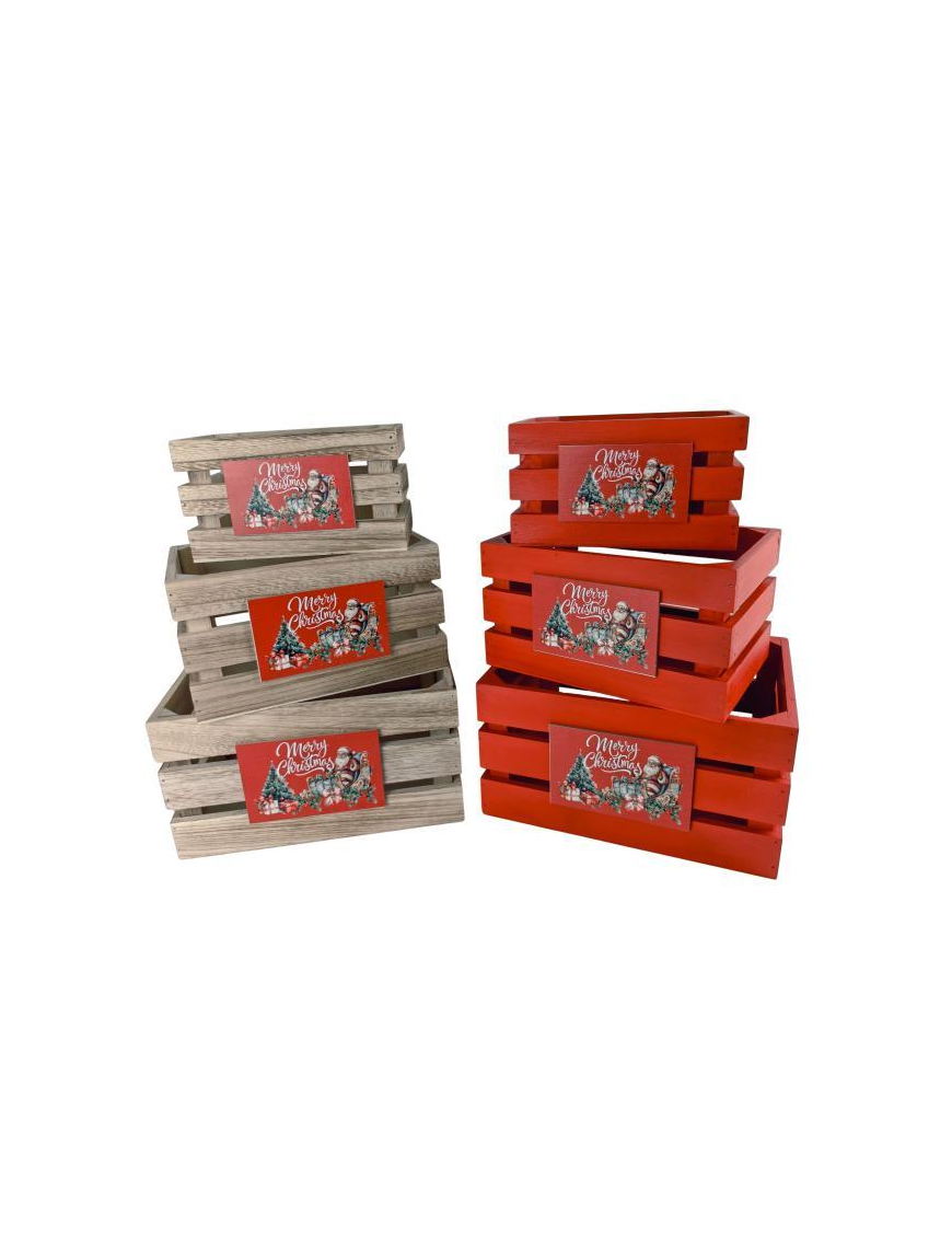 CASSETTA LEGNO DEC. 3pz 32102