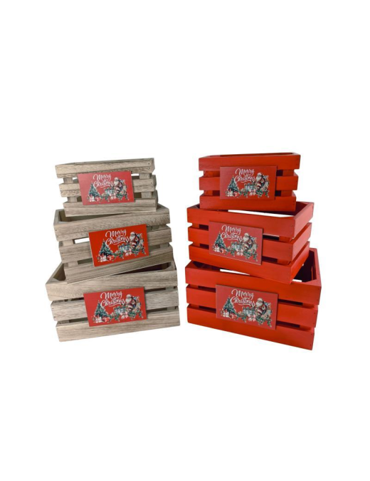 CASSETTA LEGNO DEC. 3pz 32102