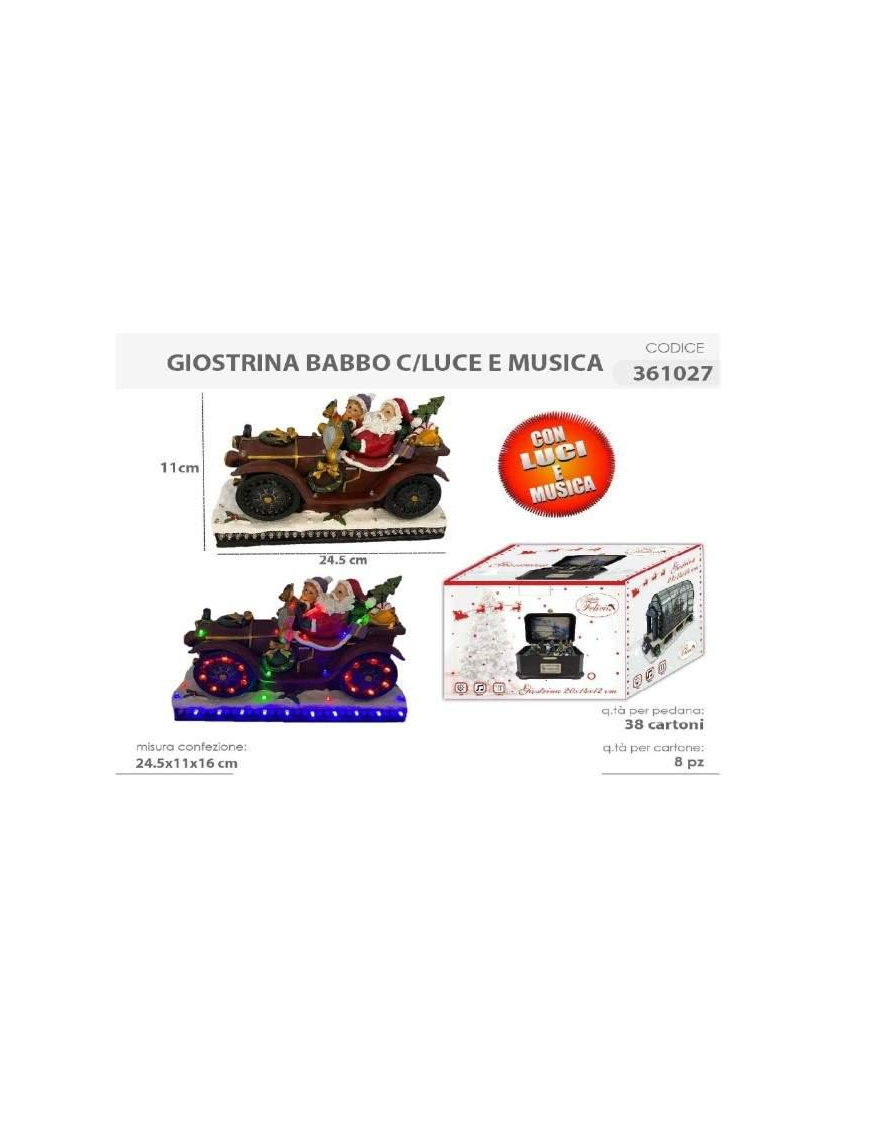 FATHER'S MOBILE WITH LIGHTS AND MUSIC 24x11x16cm