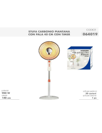 STUFA PIANTANA ALOGENA 900W