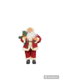 SANTA CLAUS RED/ CREAM 30cm