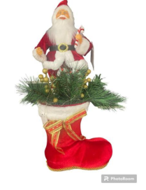 BABBO NATALE 60cm CON STIVALE