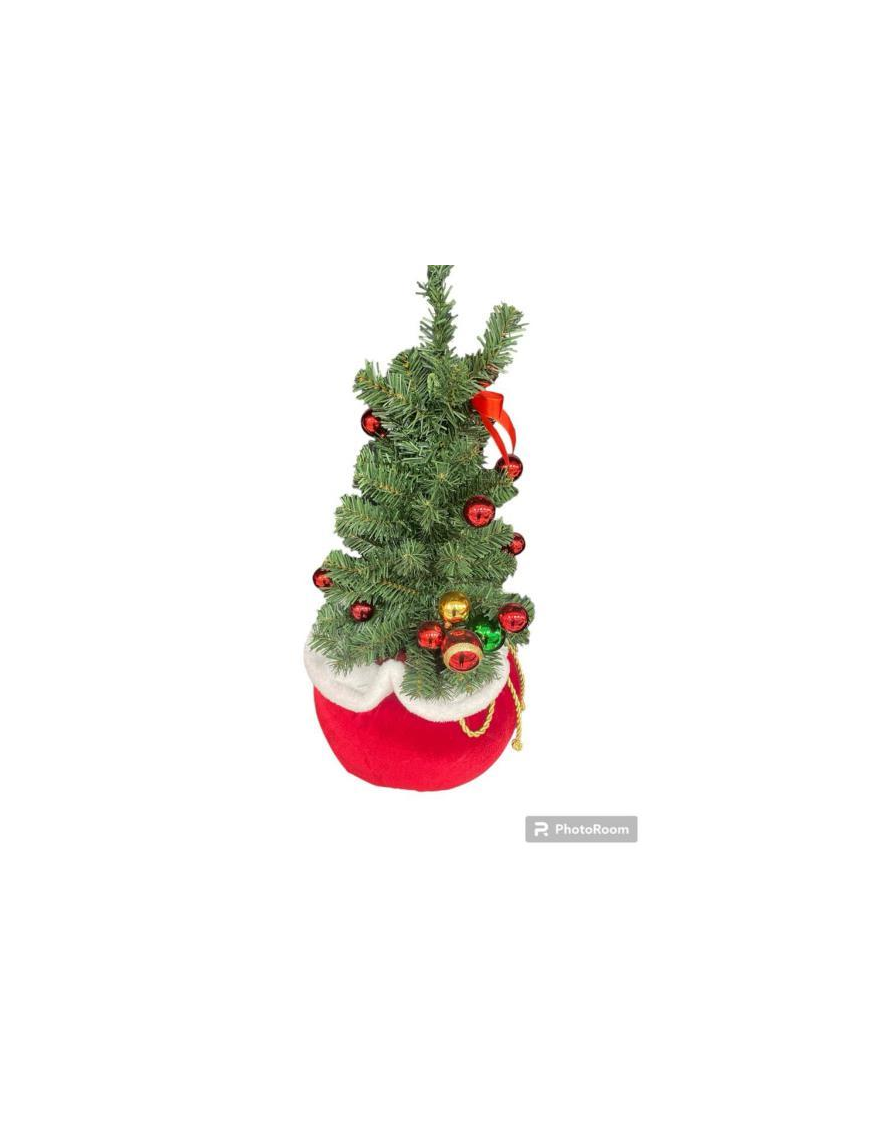 TREE WITH RED BAG 60cm