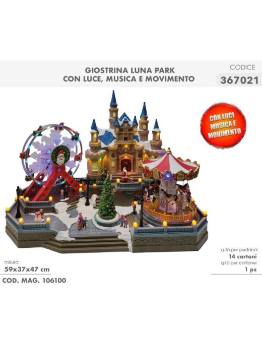 GIOSTRINA LUNA PARK 59x37x47cm