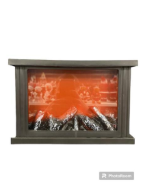 CHIMNEY EFFECT LANTERN 30x11x20cm