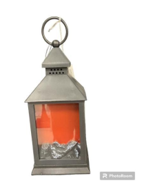 CHIMNEY EFFECT LANTERN 11x11x24cm