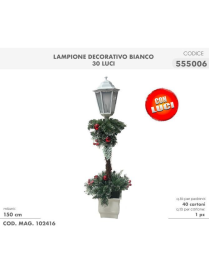LAMP DECORATION WHITE 150cm 30 LIGHTS