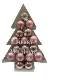 PINK BALL 6cm 17pcs