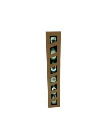 SFERA COLORE TIFFANY IN PLASTICA 6cm 6pezzi LINEA LUCIDA E MATTA