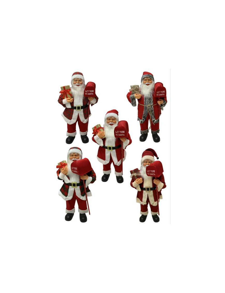 SANTA CLAUS WITH MAIL 90cm
