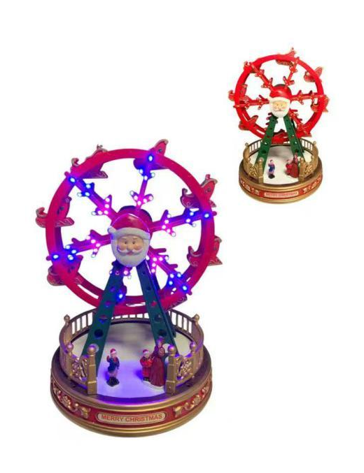 GIOSTRINA RUOTA 20x29cm CON LUCE+MUSICA