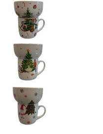 TAZZA COLAZIONE+CIOTOLA NATALIZIA