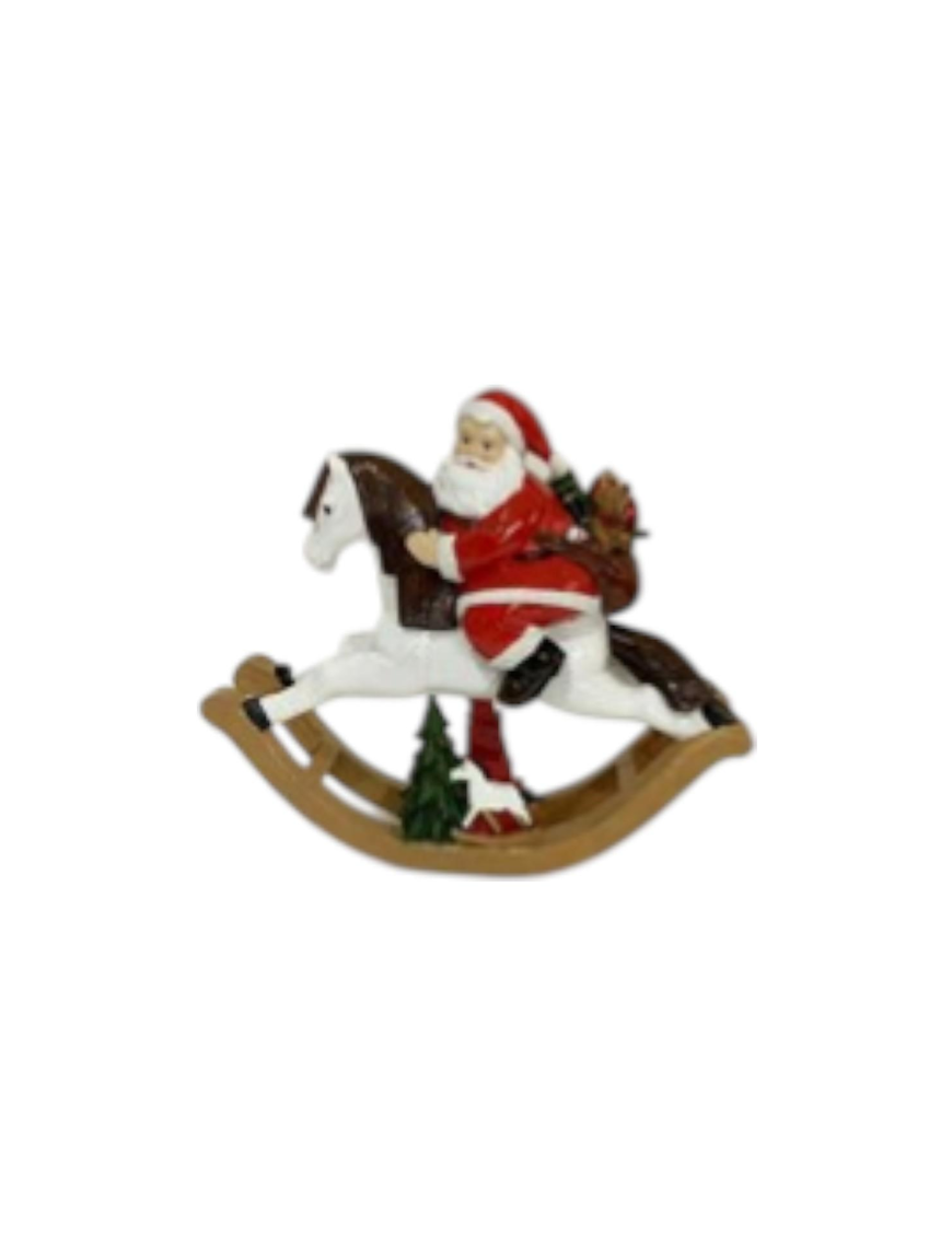 DEC. CAVALLO A DONDOLO C/BABBO 660019