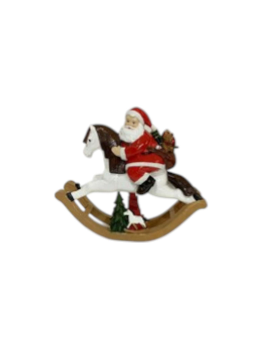 DEC. CAVALLO A DONDOLO C/BABBO 660019