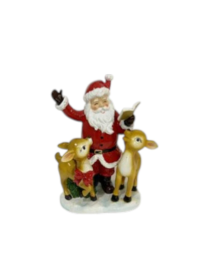 DEC. BABBO NATALE C/RENNA 660023