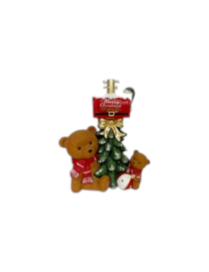 BASE X ALBERO C/LUCE ORSO+POSTA 45x28x54