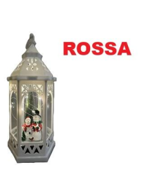LANTERNA C/SOGG. 19x16x33cm ROSSA 666033