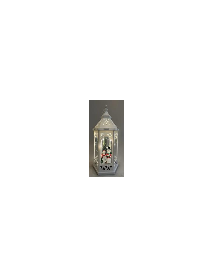 LANTERNA C/SOGG. 19x16x33cm BIANCA 66603