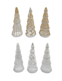 L.ORO/BIANCO ALBERO 10x25cm C/LUCE 67506